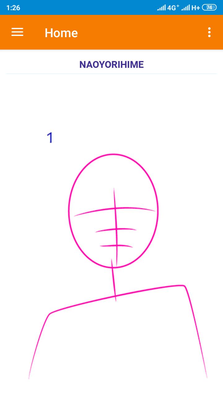 How to draw anime step by step
