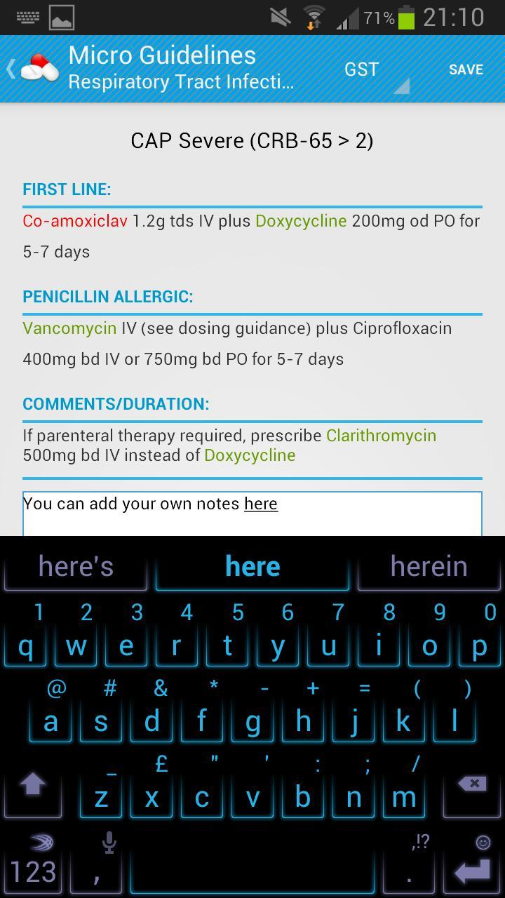 Antimicrobial Guidelines