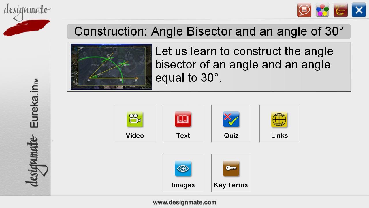 Construction: Angle Bisector