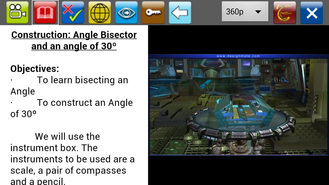 Construction: Angle Bisector