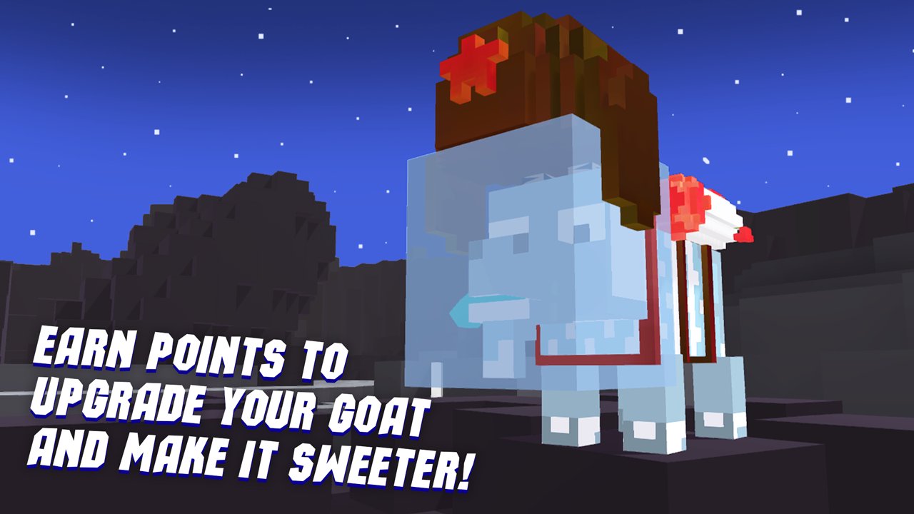 Cube Space Goat Simulator 3D