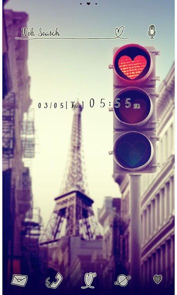 Paris Wallpaper-Stop for Love-