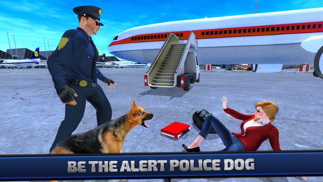 Police Dog Airport Security 3D