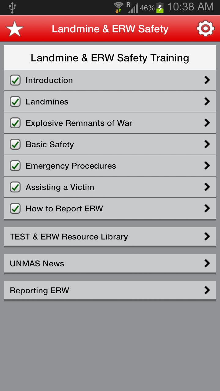 UNMAS Landmine & ERW Safety