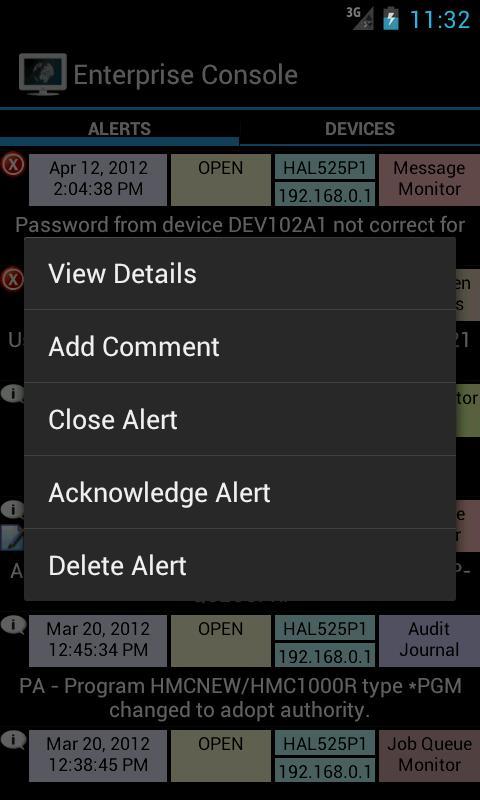 Halcyon Enterprise Console