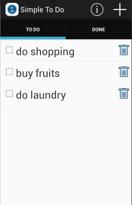 Simple To Do