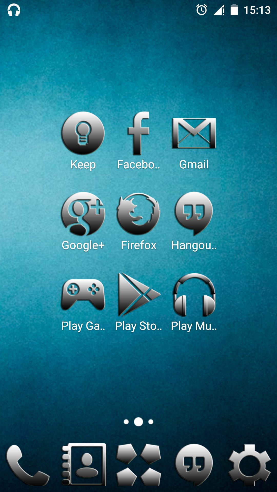 Black Silver - Solo Launcher Theme