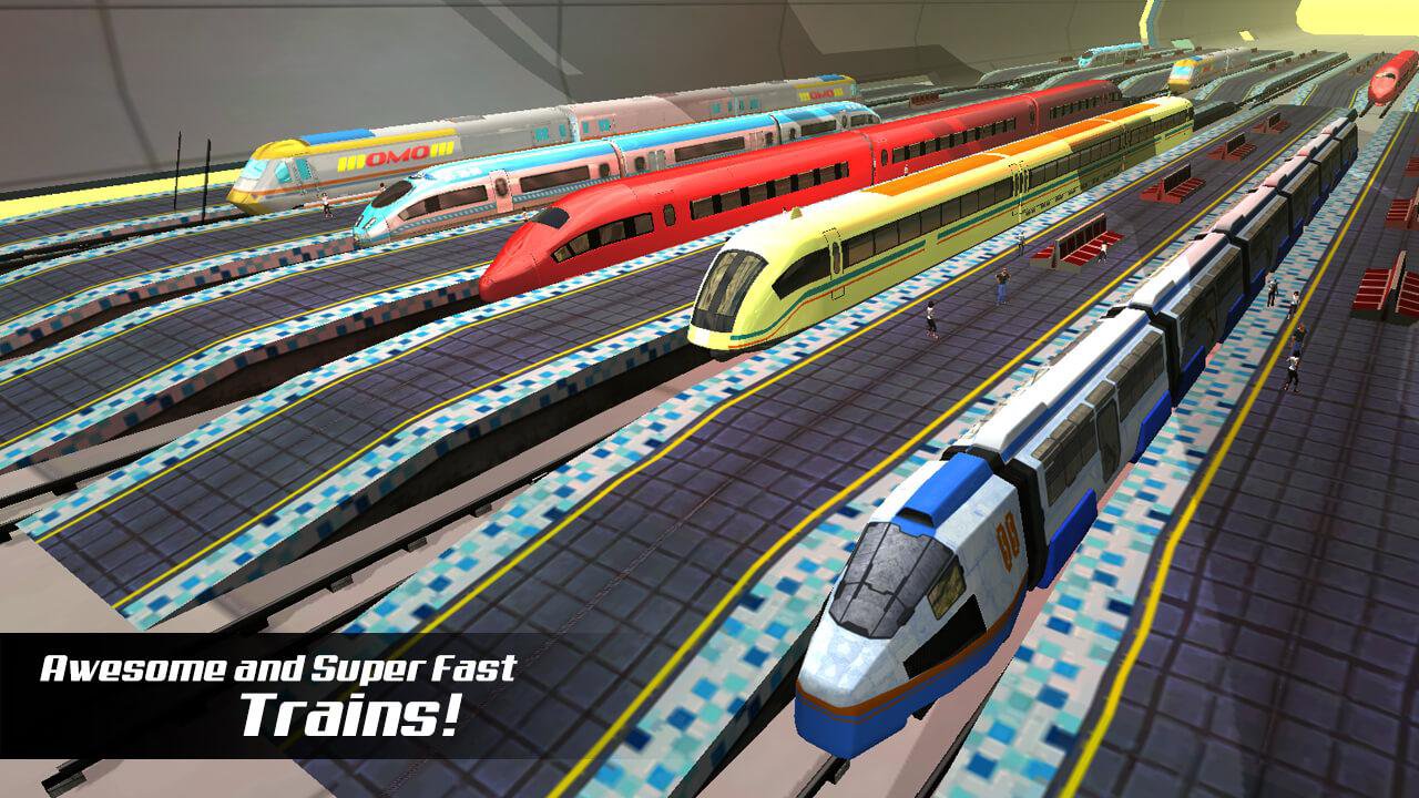 Racing in Train -  Games