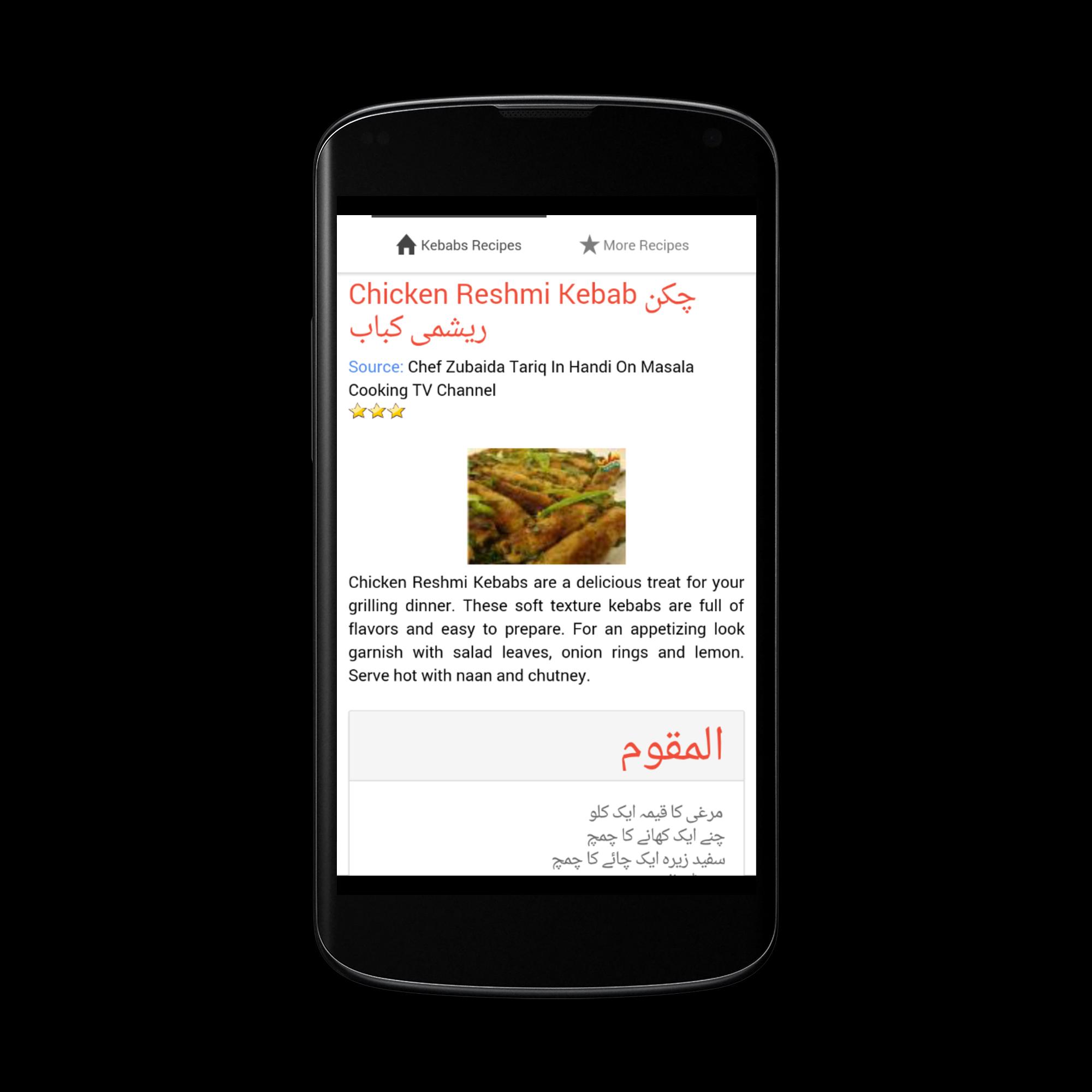 Kebabs Recipes in Urdu