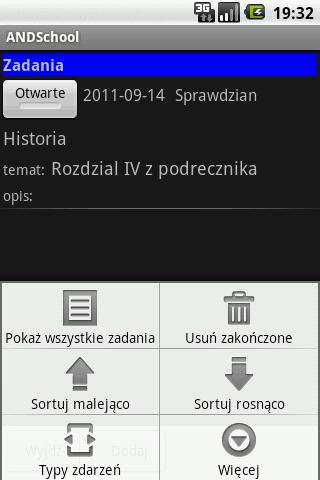 ANDSchool, diary for student