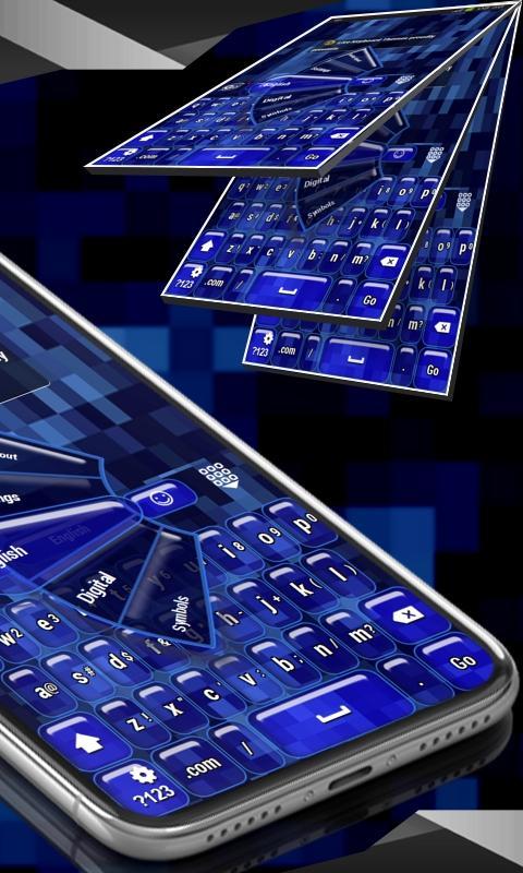 Blue Keyboard