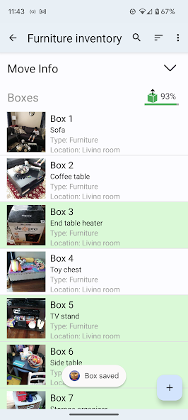Moving Organizer Lite