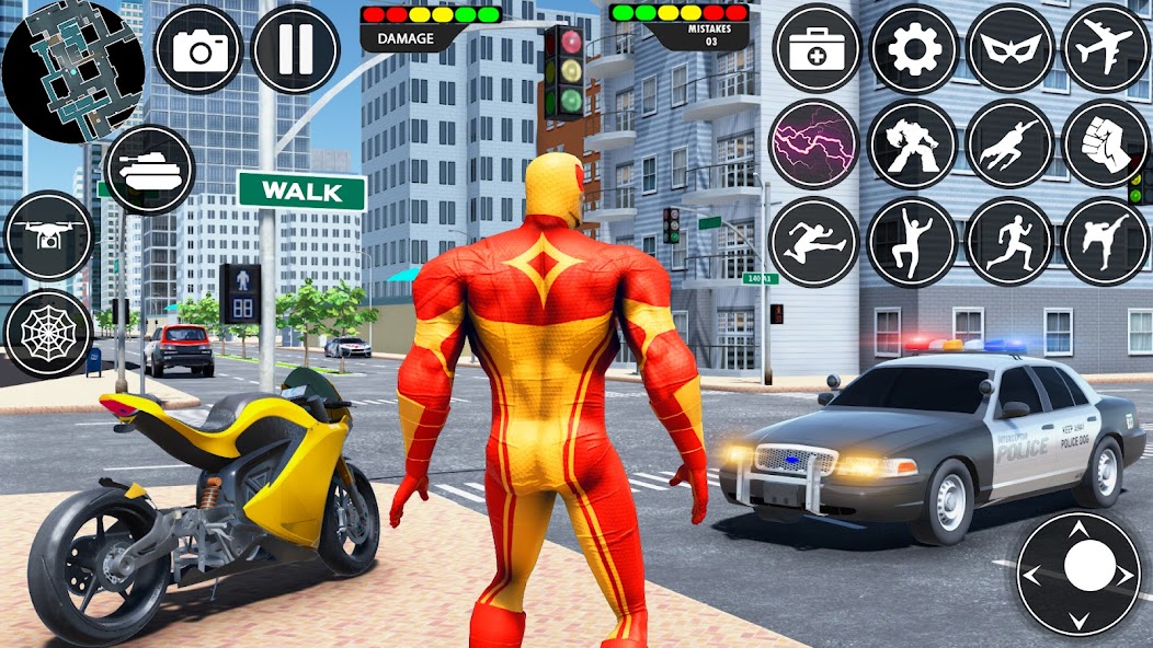 Spider Hero Man Rope Hero Game