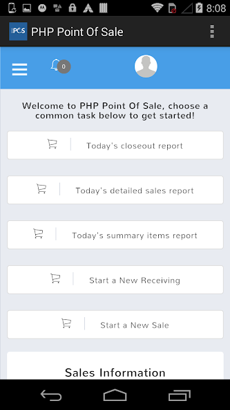 PHP Point Of Sale