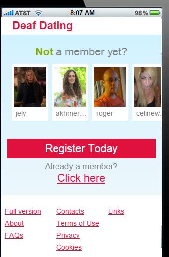 Deaf Dating Deaf Singles