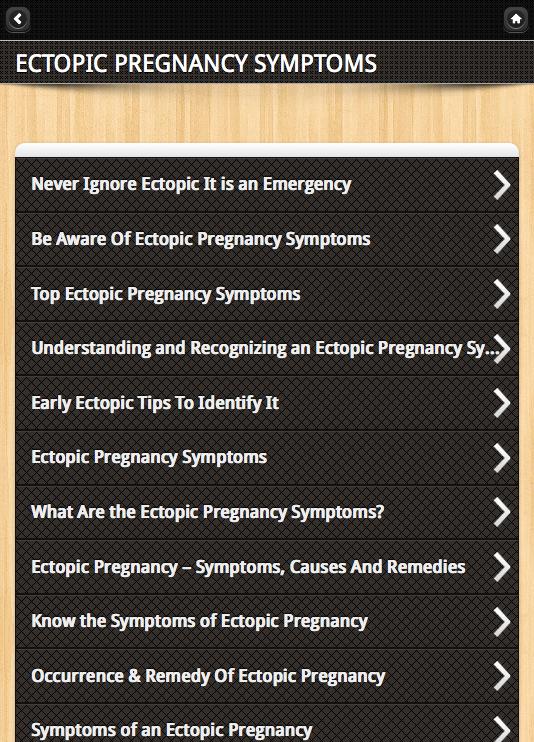 Pregnancy Symptom Quick Guide