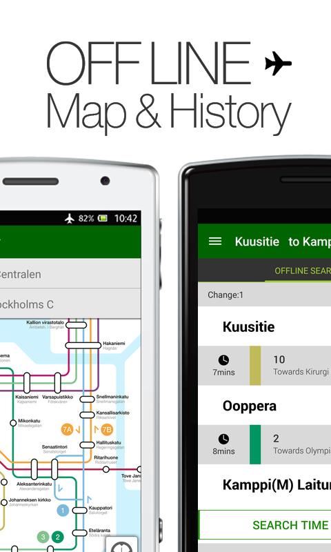 Transit Nordic by NAVITIME