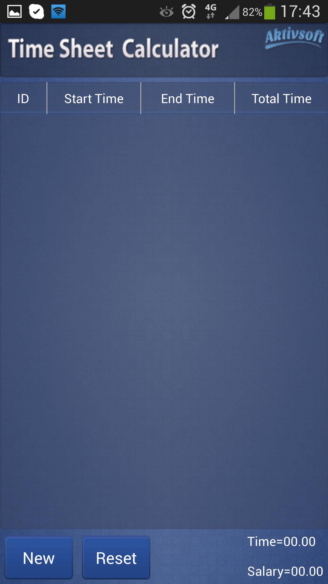 Timesheet Salary Calculator