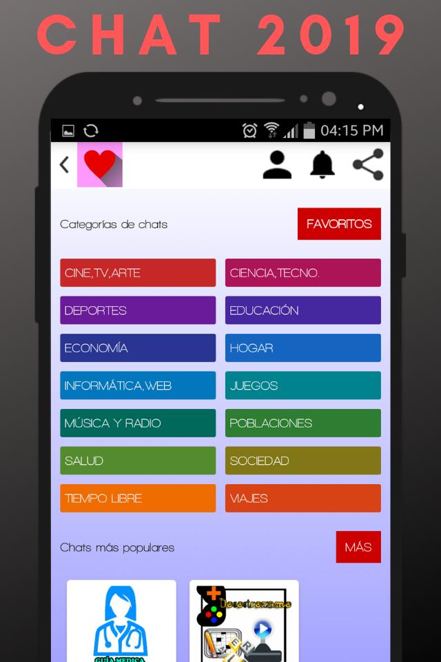 Chat 2019, conoce, ligar, chatear