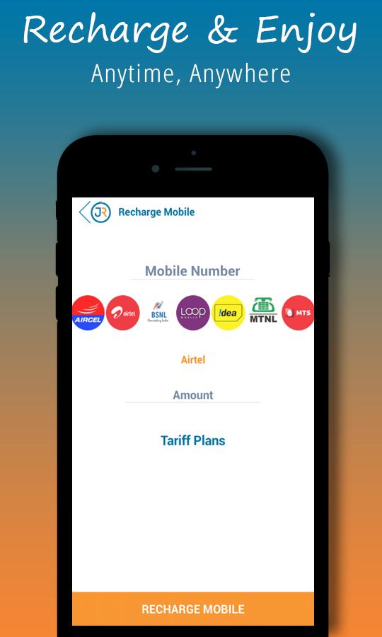 Mobile Recharge,DTH & Datacard