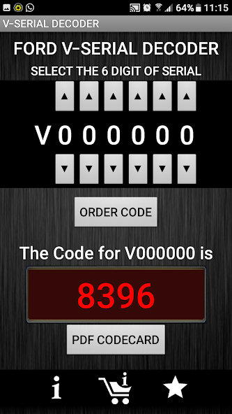 V-Serial Radio Code Decoder