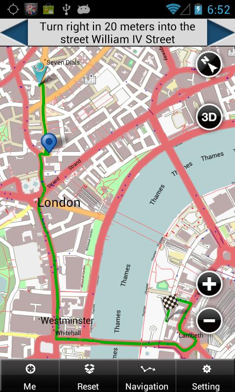 United Kingdom Navigation