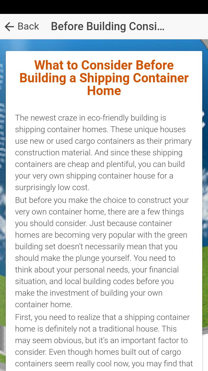 Shipping Container House Plans