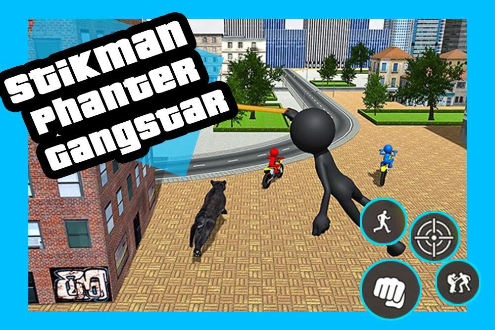 Stickman Super Rope Hero Gangstar Crime 2