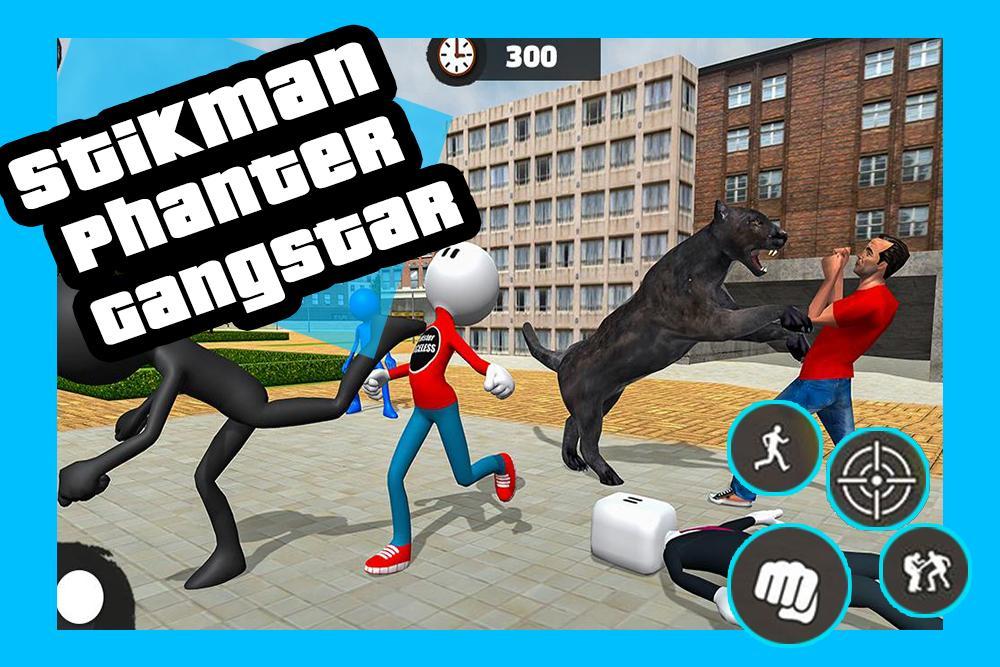 Stickman Super Rope Hero Gangstar Crime 2