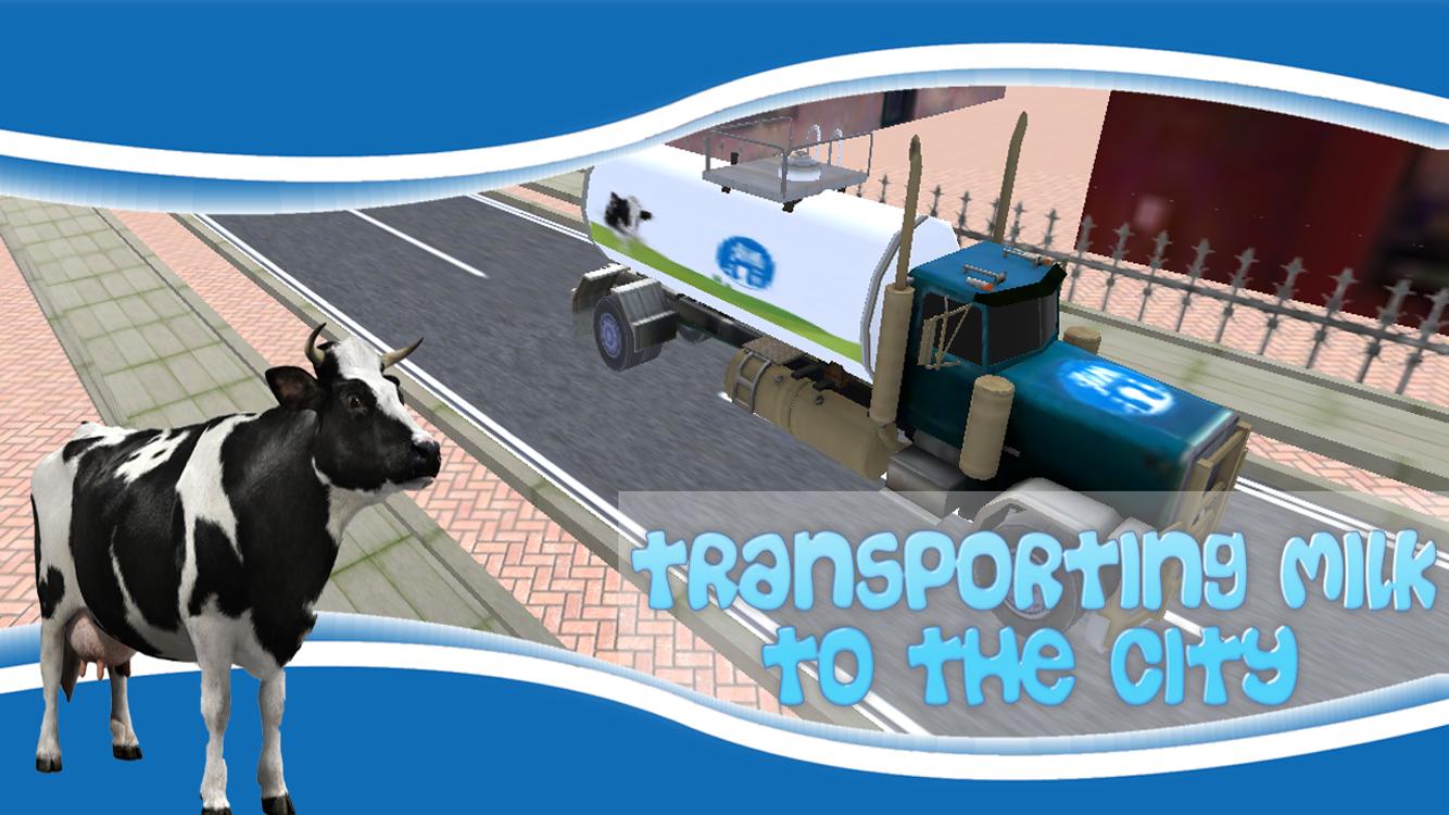 Farm Milk Transport Truck Sim