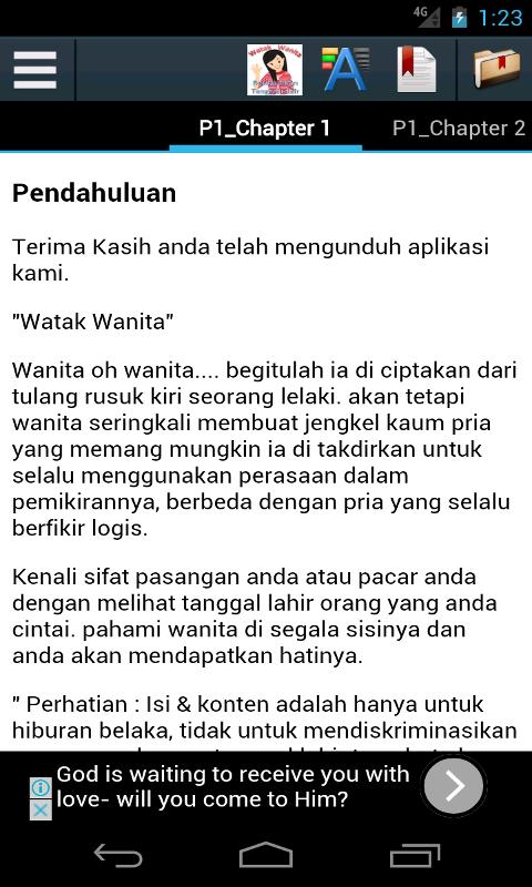 Watak Wanita