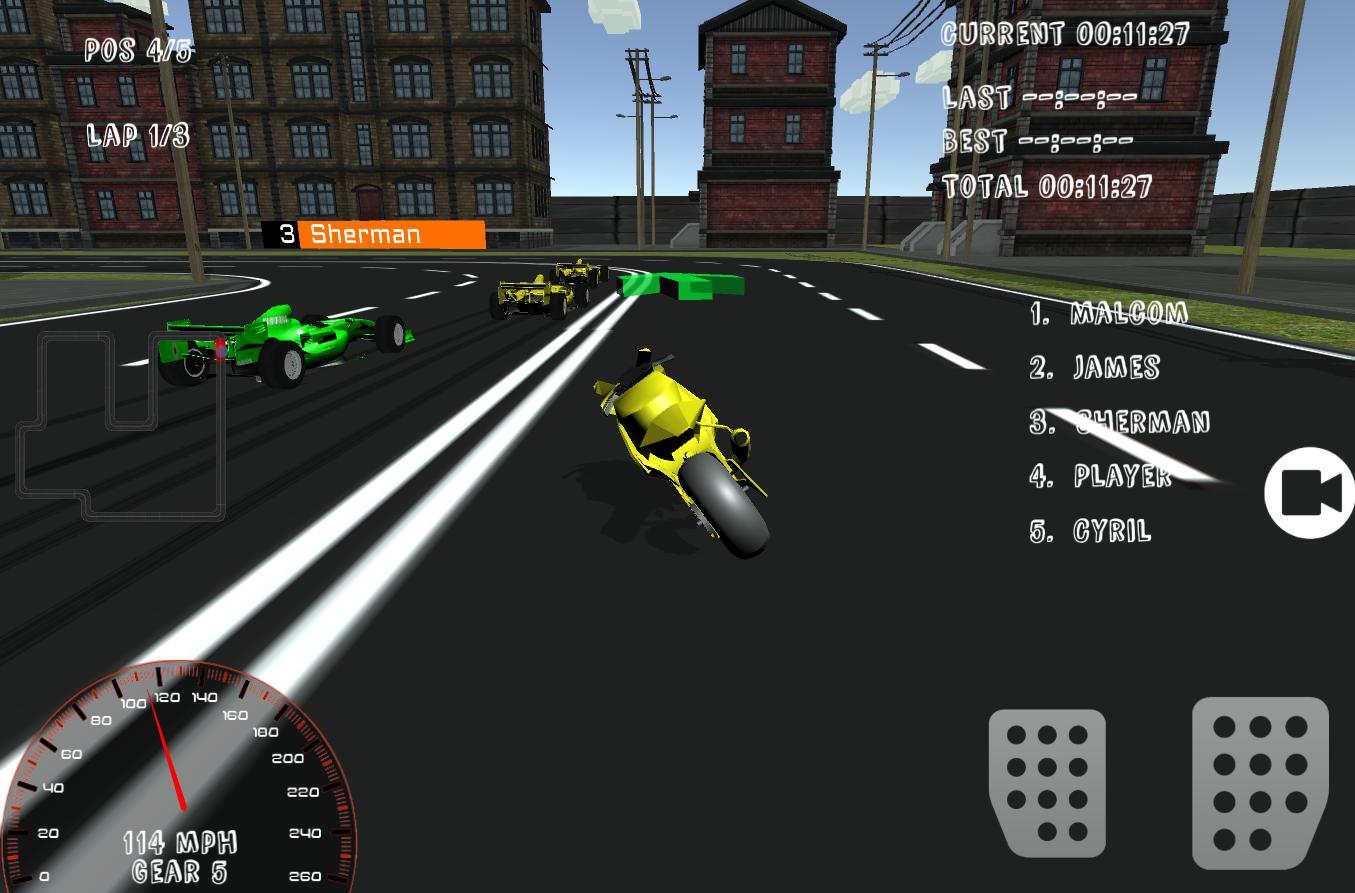 Motorcycle Formula Racing 3D
