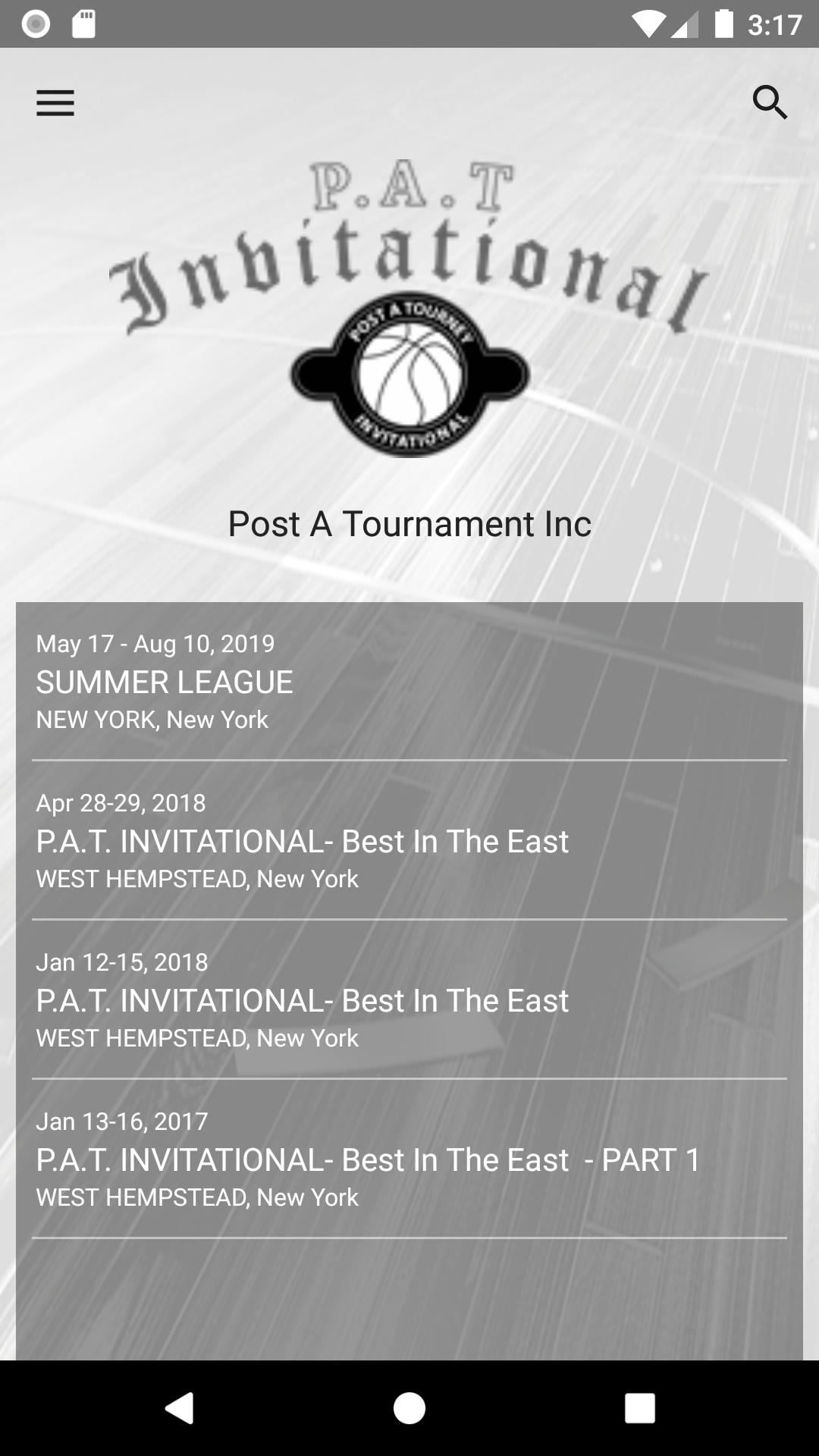 Post A Tournament Inc.