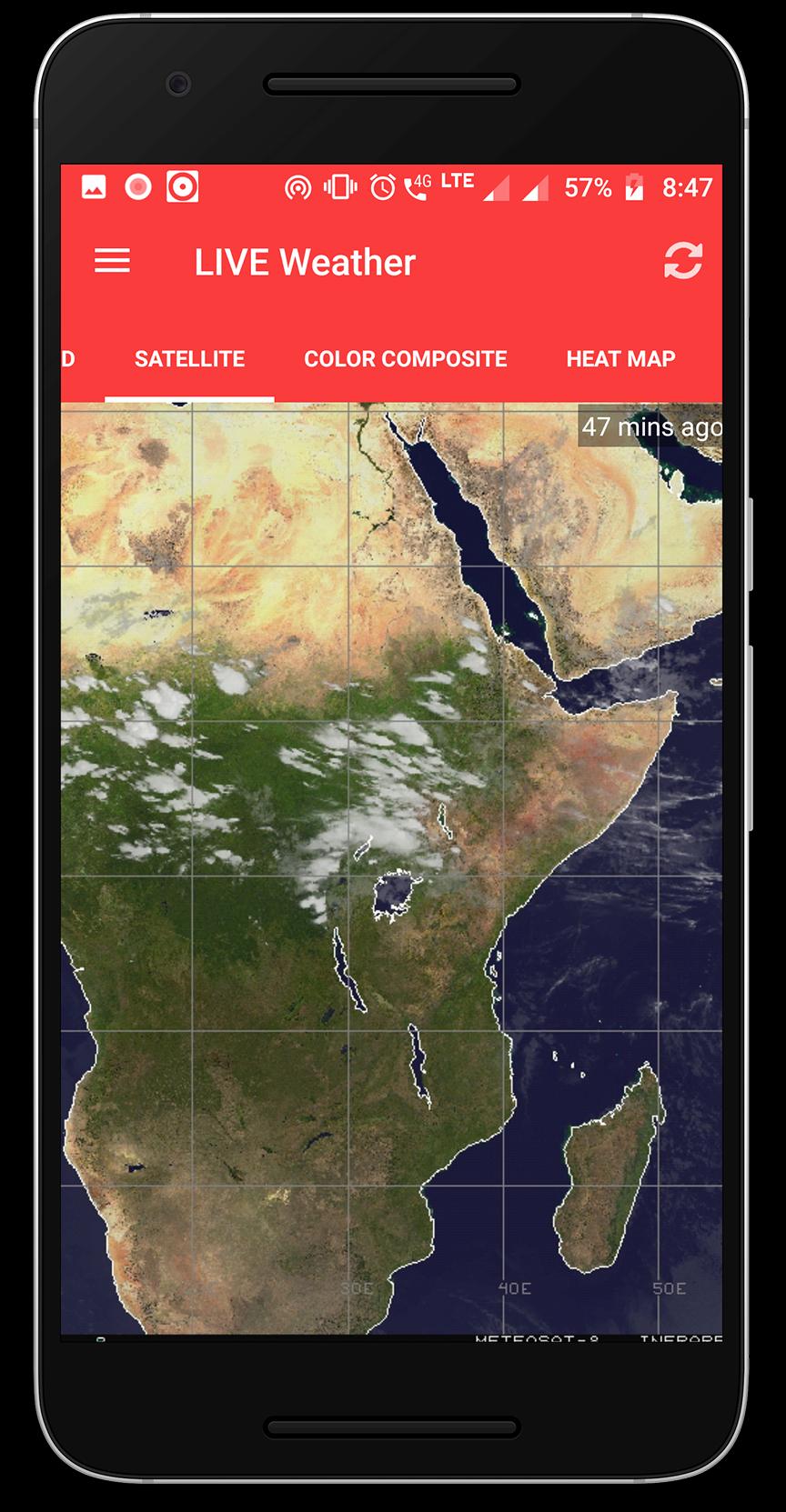 India Weather: Live Satellite