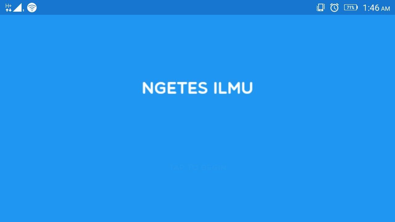 Ngetes Ilmu