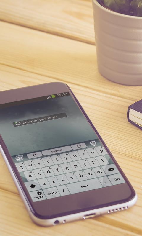 Emotion flooding Keyboard Art