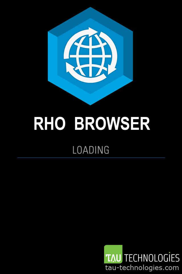 RhoBrowser Inventory Demo