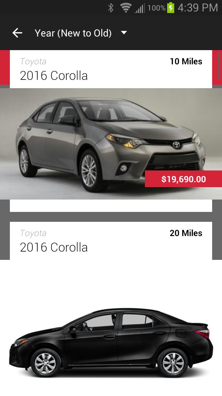 Elgin Toyota DealerApp