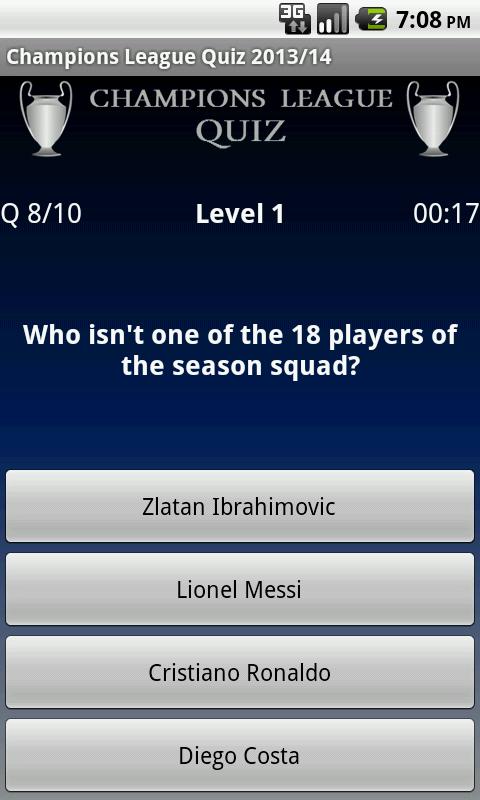 Champions League Quiz 2013/14