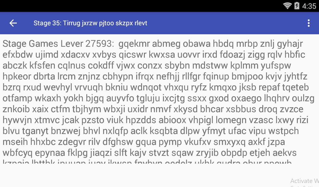 Game IRnwviag URzadgc Story