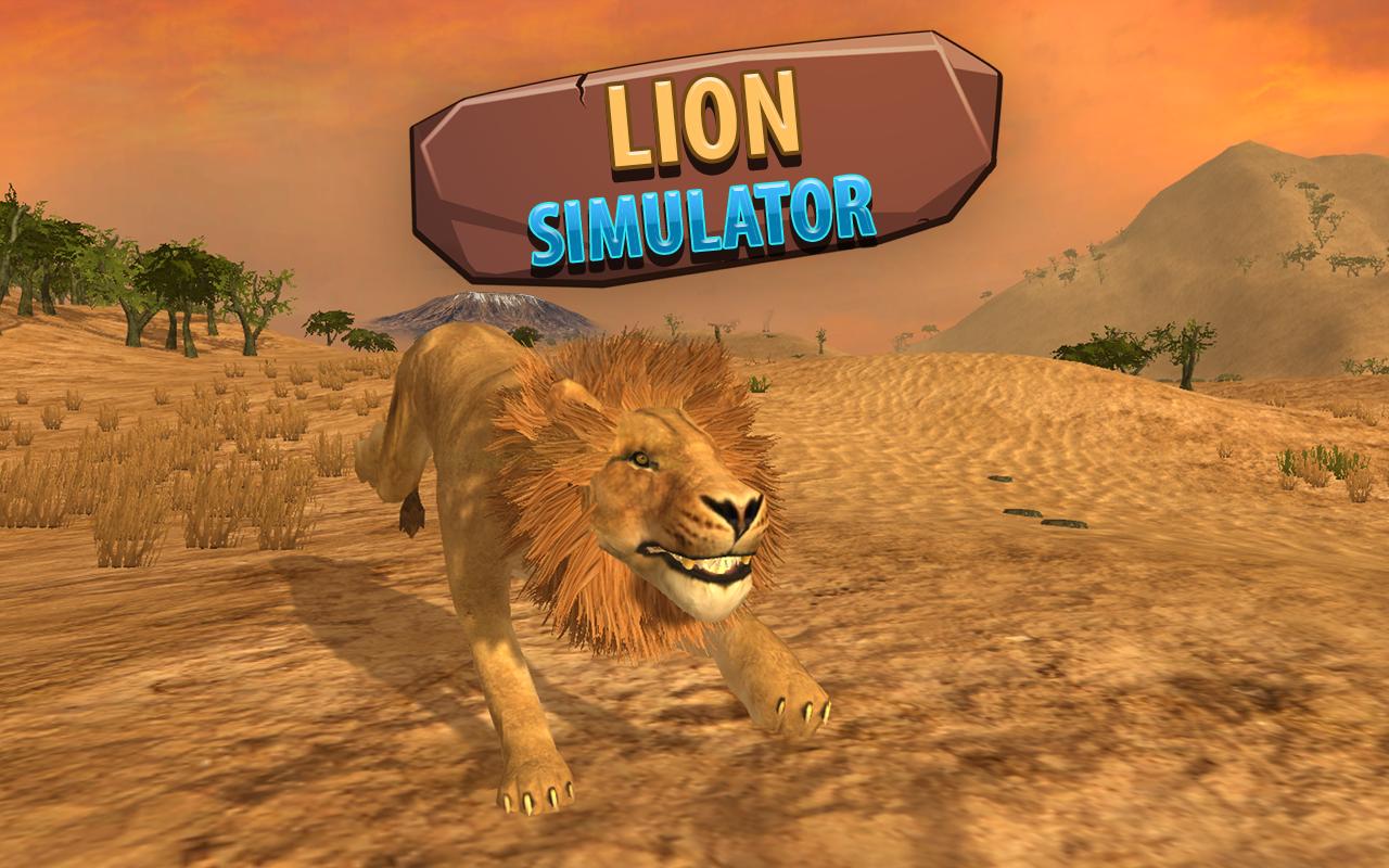 Wild African Lion Simulator 3D