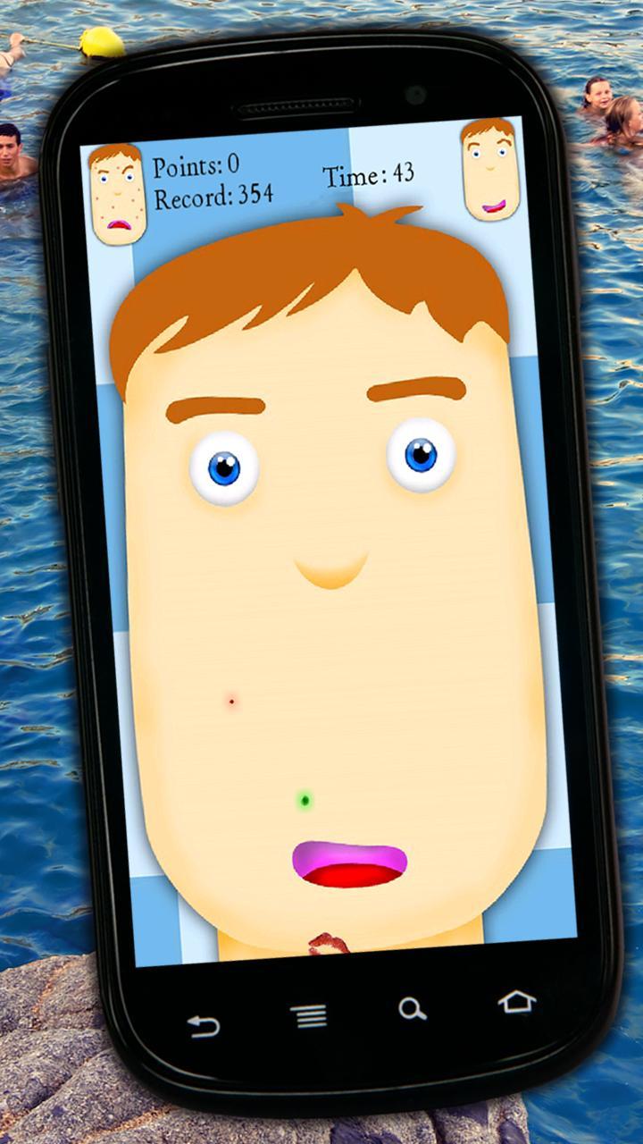 explode pimples impossible