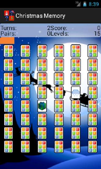 Christmas Memory Game