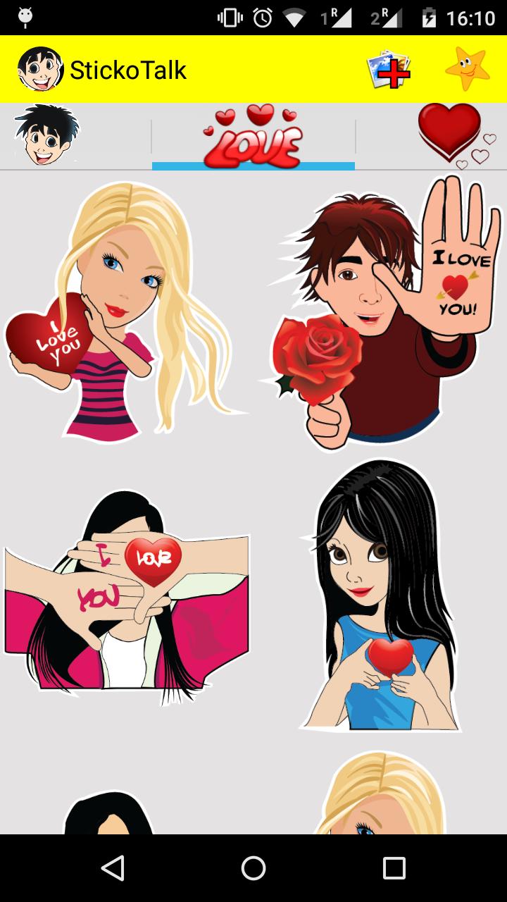 Chat Stickers For imo