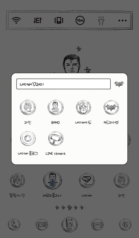 Hero simple face dodol theme