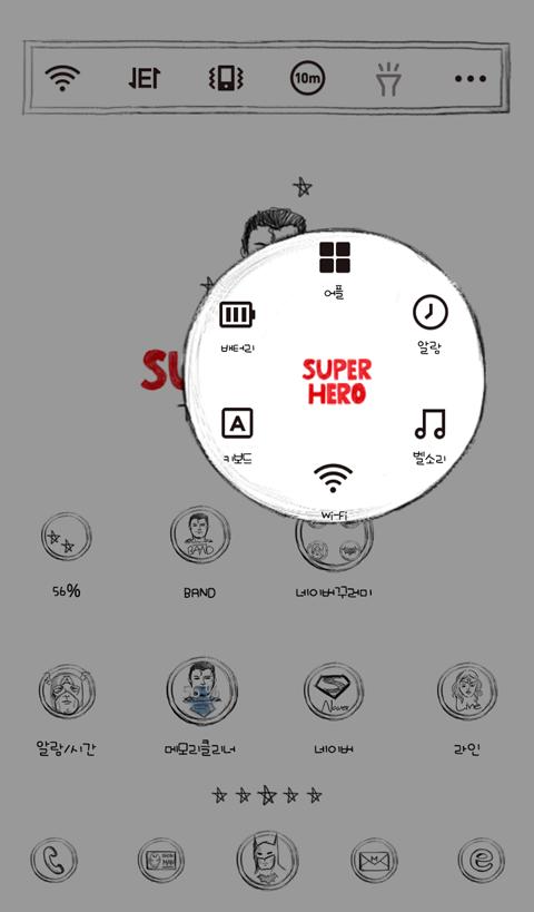 Hero simple face dodol theme