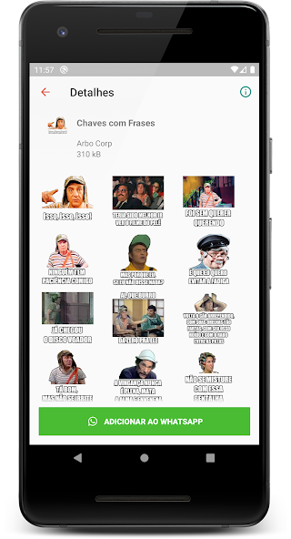 Figurinhas de fracassos