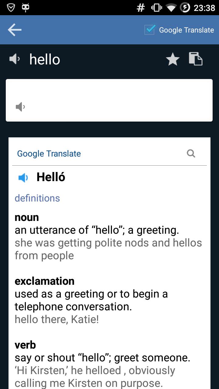 Hungarian English Dictionary