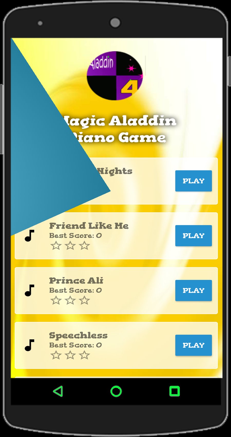 Magic Aladdin Piano Game