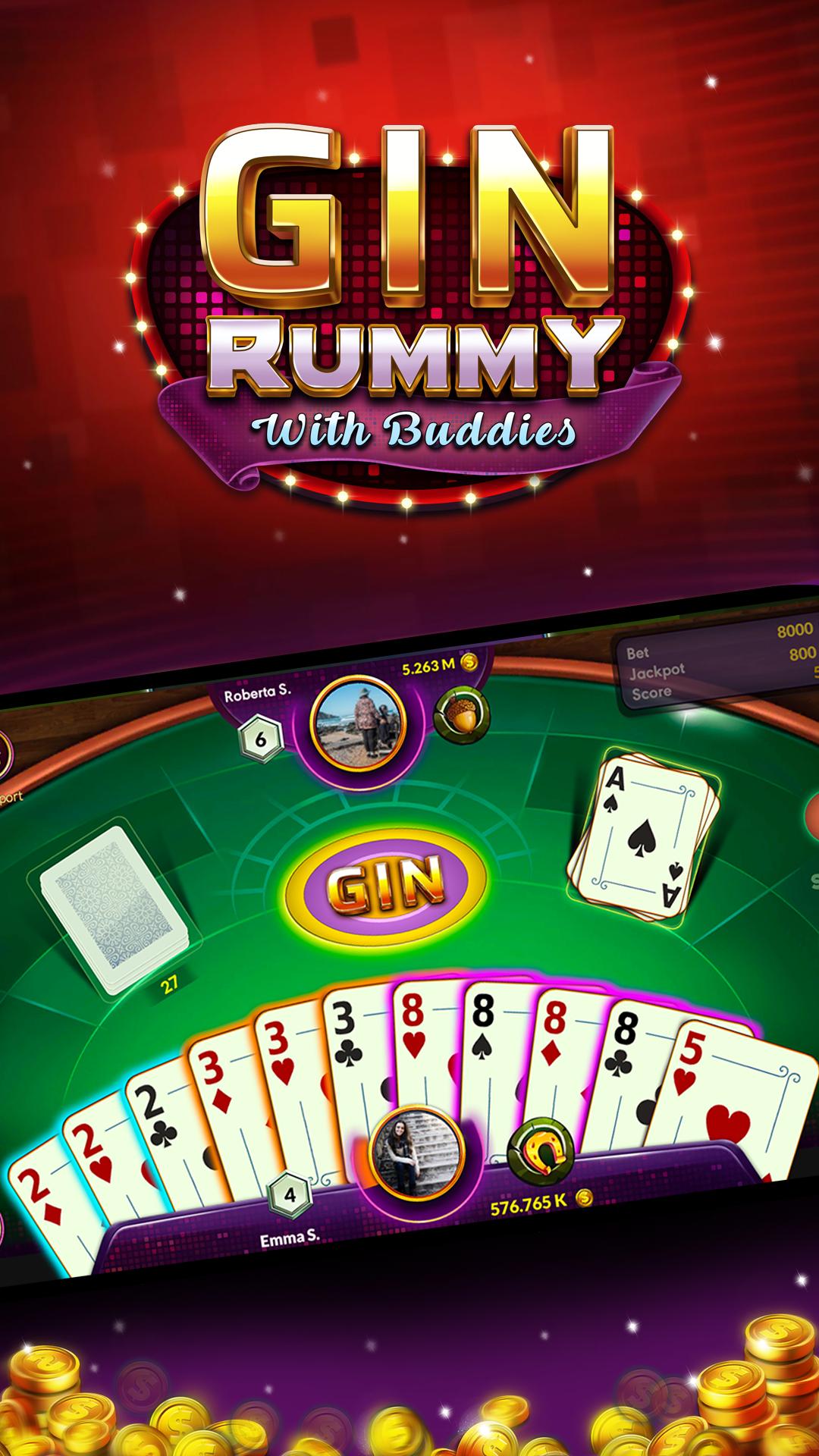 Gin Rummy - Online Free Card Game